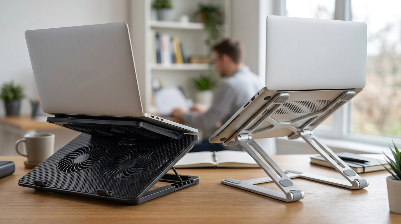Best Laptop Stand for Cooling: Airflow vs Fan Pads